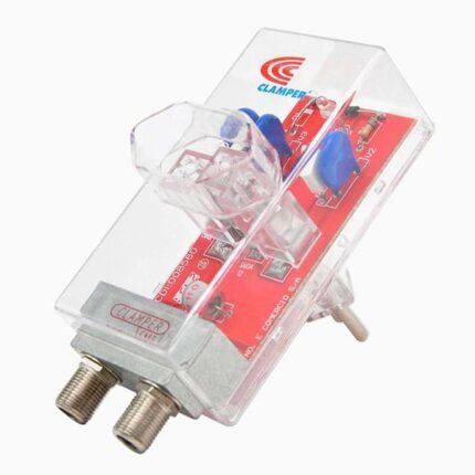 DPS 1 Tomada Energia + Cabo Coaxial e TV Clamper