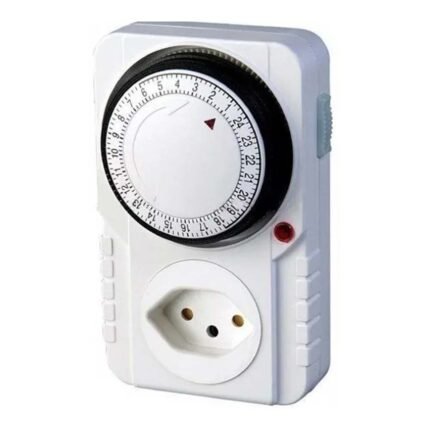Timer Temporizador Analógico Plugue Bivolt Exatron