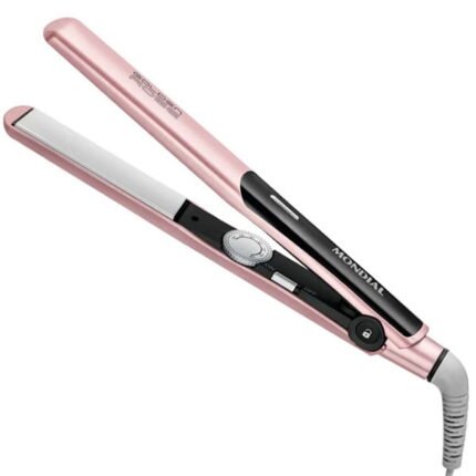 Prancha de Cabelo Golden Rose Placas Cerâmica Bivolt Mondial