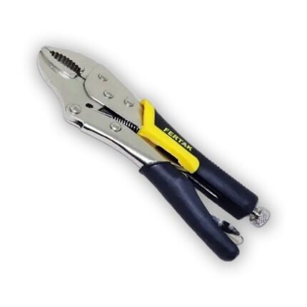 Alicate de Pressão Boca Curva Cabo Emborrachado 10" Fertak