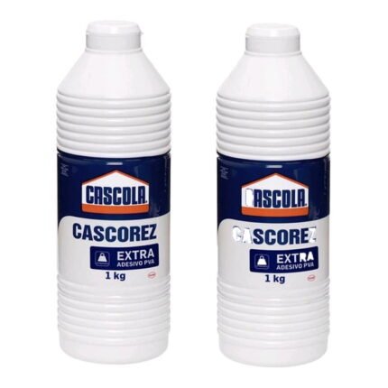 Kit 2 Cola Branca Cascorez Extra 1kg Líquida Adesivo Pva