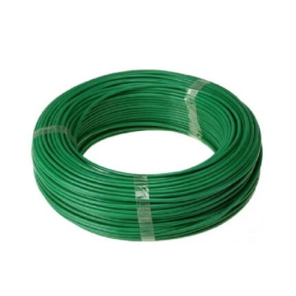 Fio 1,5mm 100 Metros Cabo Auto Flexível Elétrico Rolo Verde