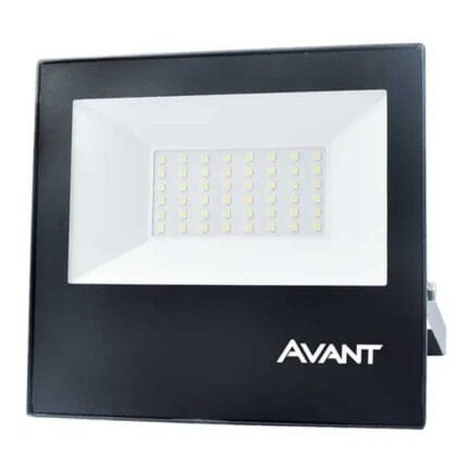 Refletor Led 50W Bivolt Branco Branco Quente 3000k Avant