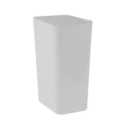 Lixeira Cesto De Lixo Banheiro Cozinha Tampa Click 8 Litros