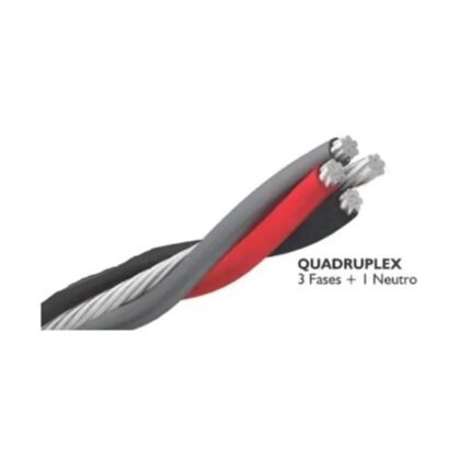 Cabo Alumínio Multiplexado Quadruplex Neutro Nu 16mm 100m