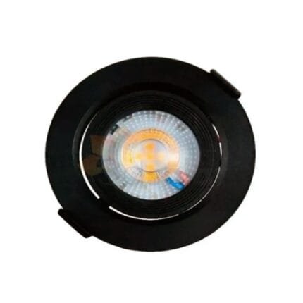 Spot Led Supimpa Embutir 3000k Redondo 5w Bivolt Preto