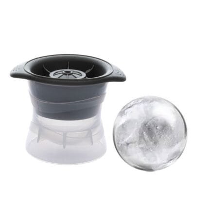 Kit 10 Forma De Gelo Esfera Redonda Bar Whisky Silicone