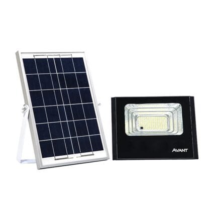 Refletor Solar Led Holofote Solare 6500K 25w Com Controle