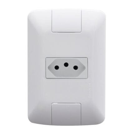 Tomada Simples 10a Aria Placa 4x2 Branco Tramontina