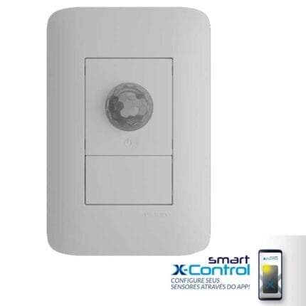 Sensor De Presença Auto On Off 4x2 110° X-Control Exatron