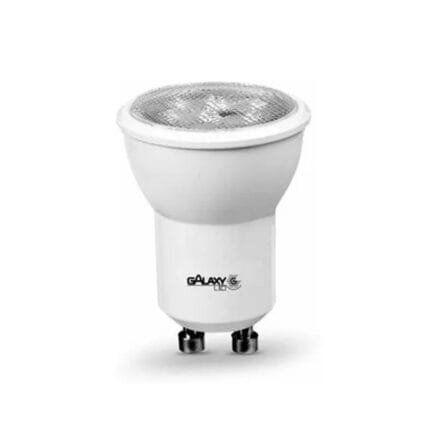 Kit 5 Lâmpada Mini Dicróica Mr11 4w 3000k Dimerizável 127v