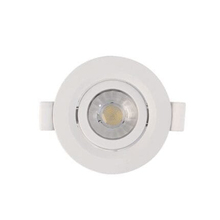 Spot LED 5w Dicróica Direcionável Embutir Redondo 6500k