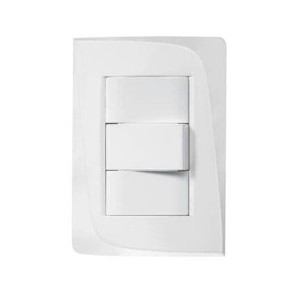Conjunto Interruptor Simples Tendenza 4x2 Pezzi Linha 50.000