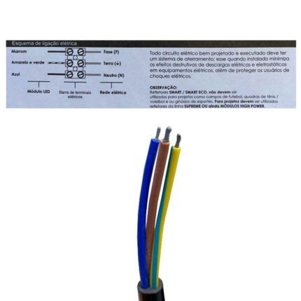 Refletor LED Smart 50w IP66 A Prova D' Água Luz Verde