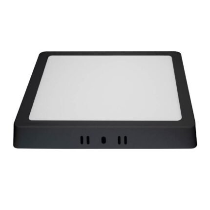 KIT 2 Plafon Led Sobrepor Quadrado 18w Luz Neutra 22x22 4000k